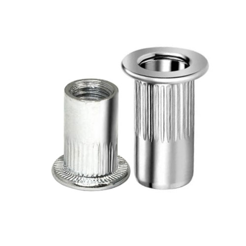 مهره پرچی استیل شش گوش
